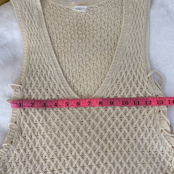 WOMEN CREAM COVER SWIM DRESS SIZE M - Picture 7 of 7